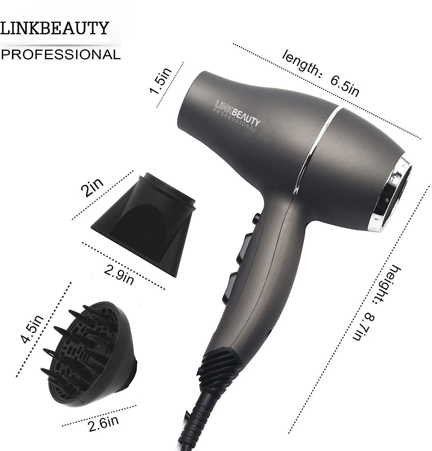 2024 New 1800W-2100W High Powerful Household Travel Hotel Salon professional Hair Dryer Multifunction Hair Blower