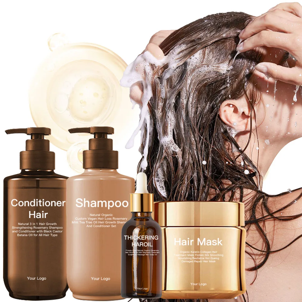 Private Label 100% Natural Herbal Strengthens Anti Hair Fall Loss Onion Shampoo And Conditioner Set