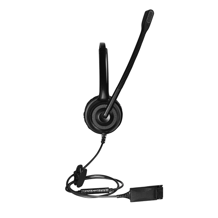 Customized Digital Cordless Phone Headphone For Office Good Sound Quality Wired Usb Landline Telephone Headset Adapter Cable