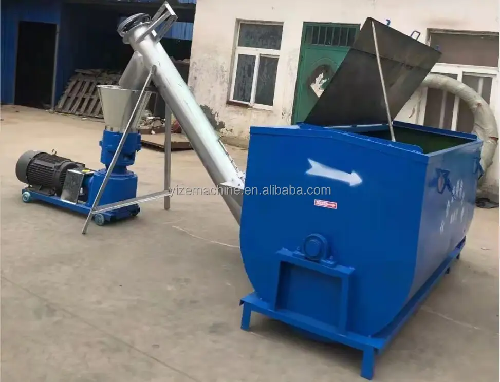 Mini Forage Alfalfa Flat Die Pellet Mill Machine for Sale Animal Chicken Feed Pelletizing Making in Philippines