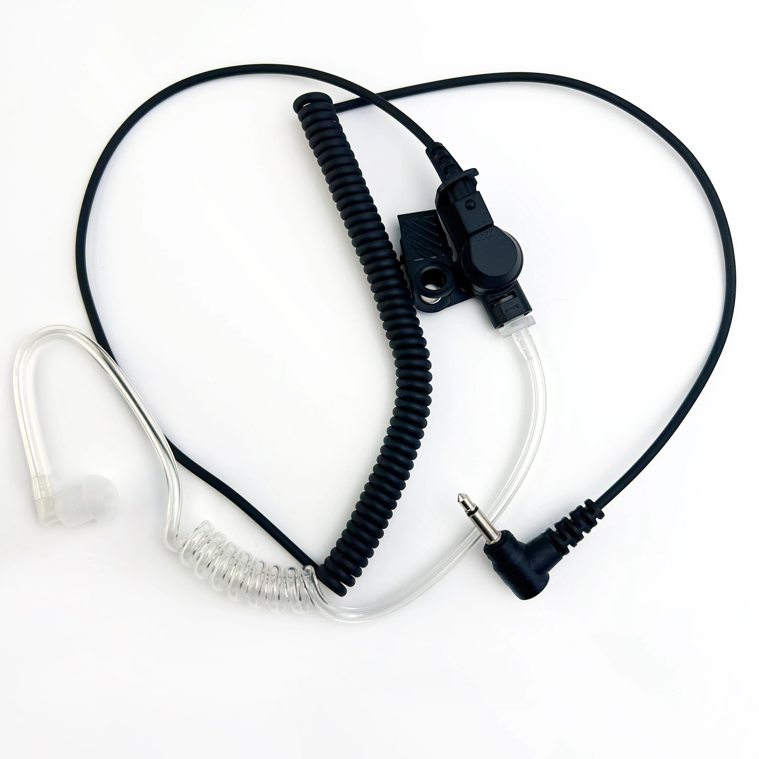 Walkie talkie headset 3.5mm mono reel for Kenwood speaker microphone KMC-45 KMC-25 KMC-26 for Motorola PMMN4013A PMMN4029 PMMN40