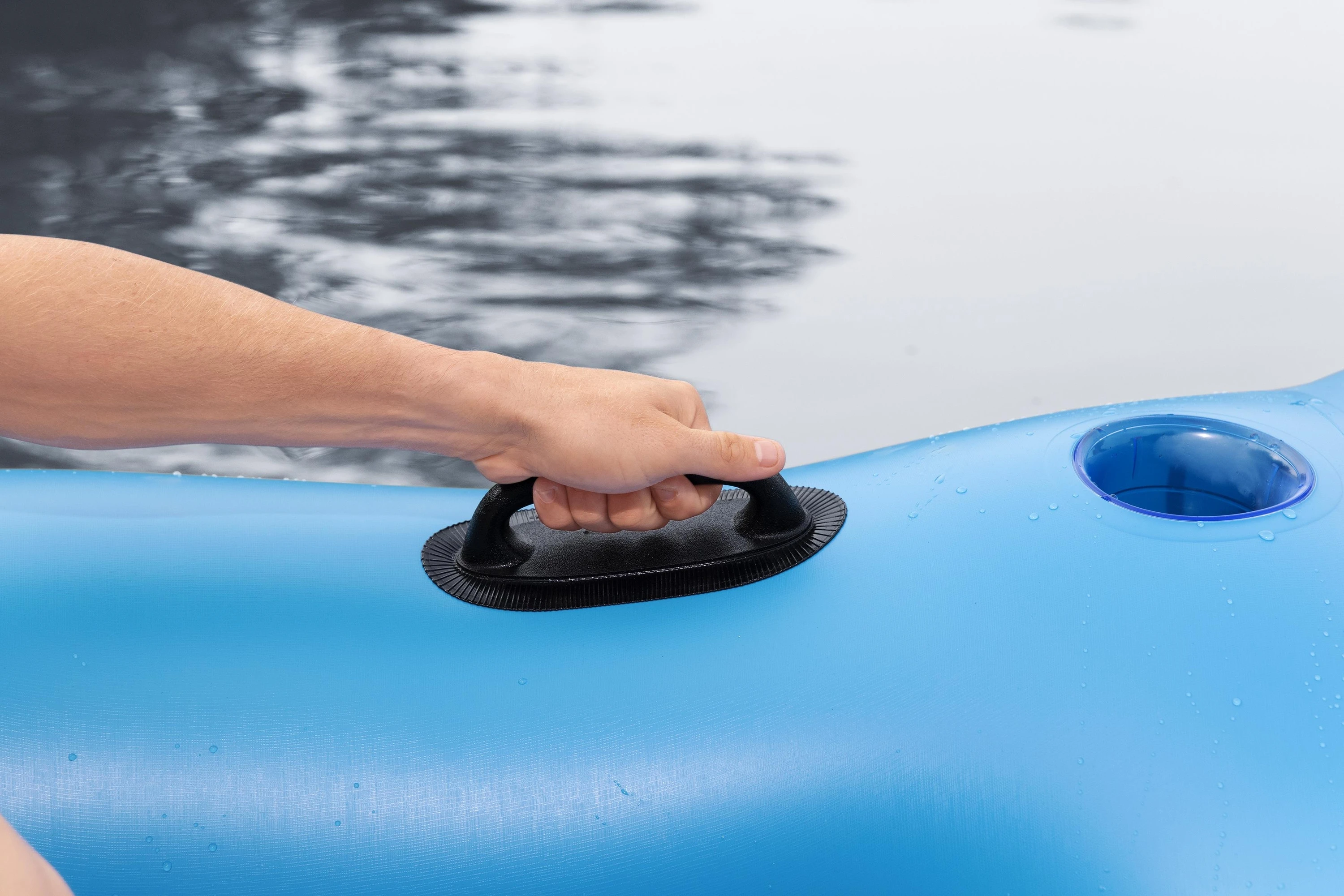 2025 new arrival bestway 43842 inflatable PVC 3.00m x 2.87m Five SEAT Party Floating Island