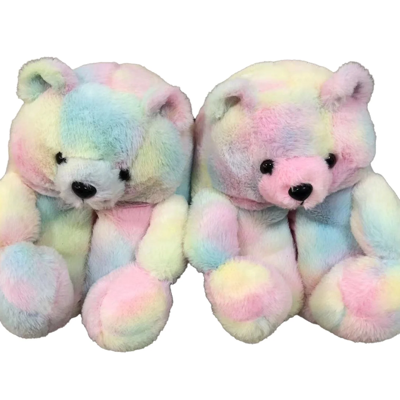 Teddy Bear Slippers fashion women and baby slippers  house slippers high quality warm slides