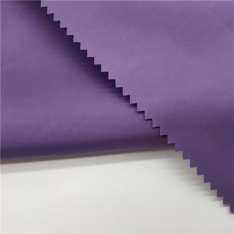 Pongee Lining Woven Fabric 100% Polyester Taffeta Fabric