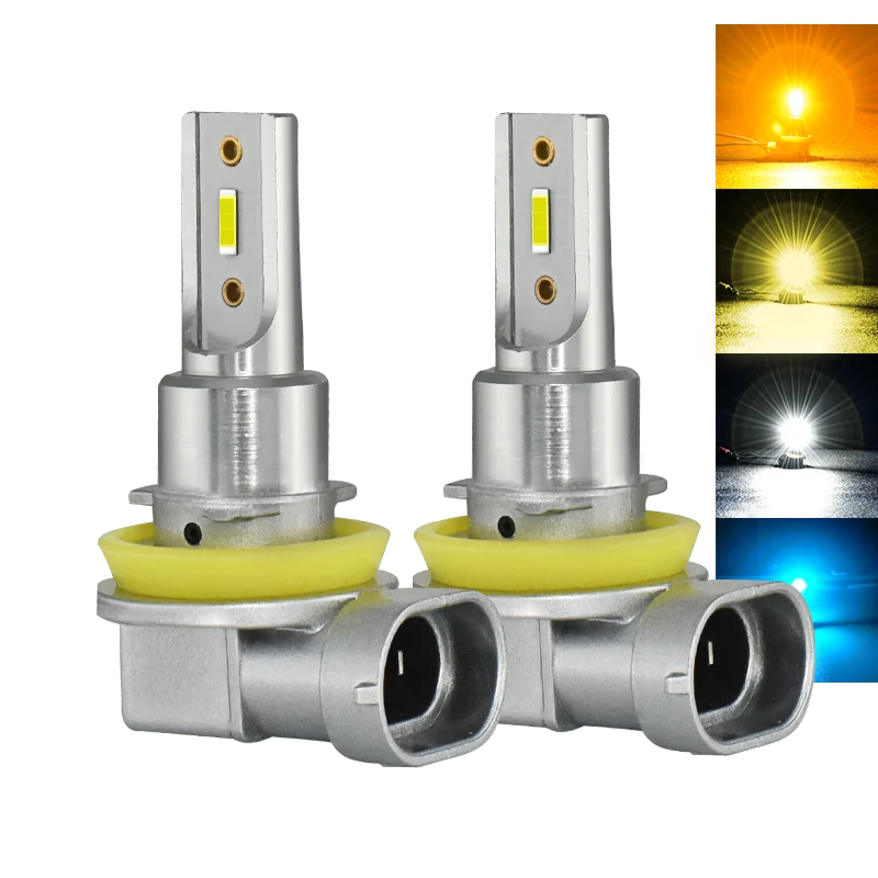 
B1 Focos Led H8 Faros Auto Lighting System 2400Lm 24W Fog Headlamps H7 Luces Led H4 for Halogen Lampu 9005 9006 HB4 Car Led H11 