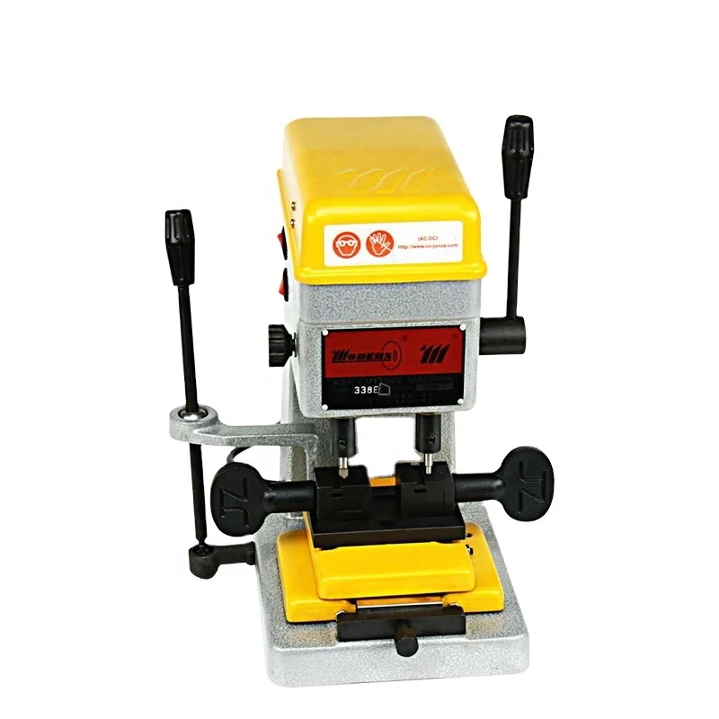 
Newest Jingzhun 338E key coping machine Duplicating Machine With Full cutter machine for locksmith equipment 