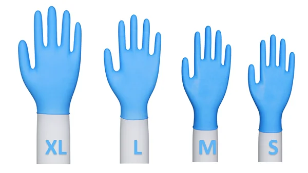Nitrile glove EN374 household kitchen outdoor Hygiene gloves Supplier