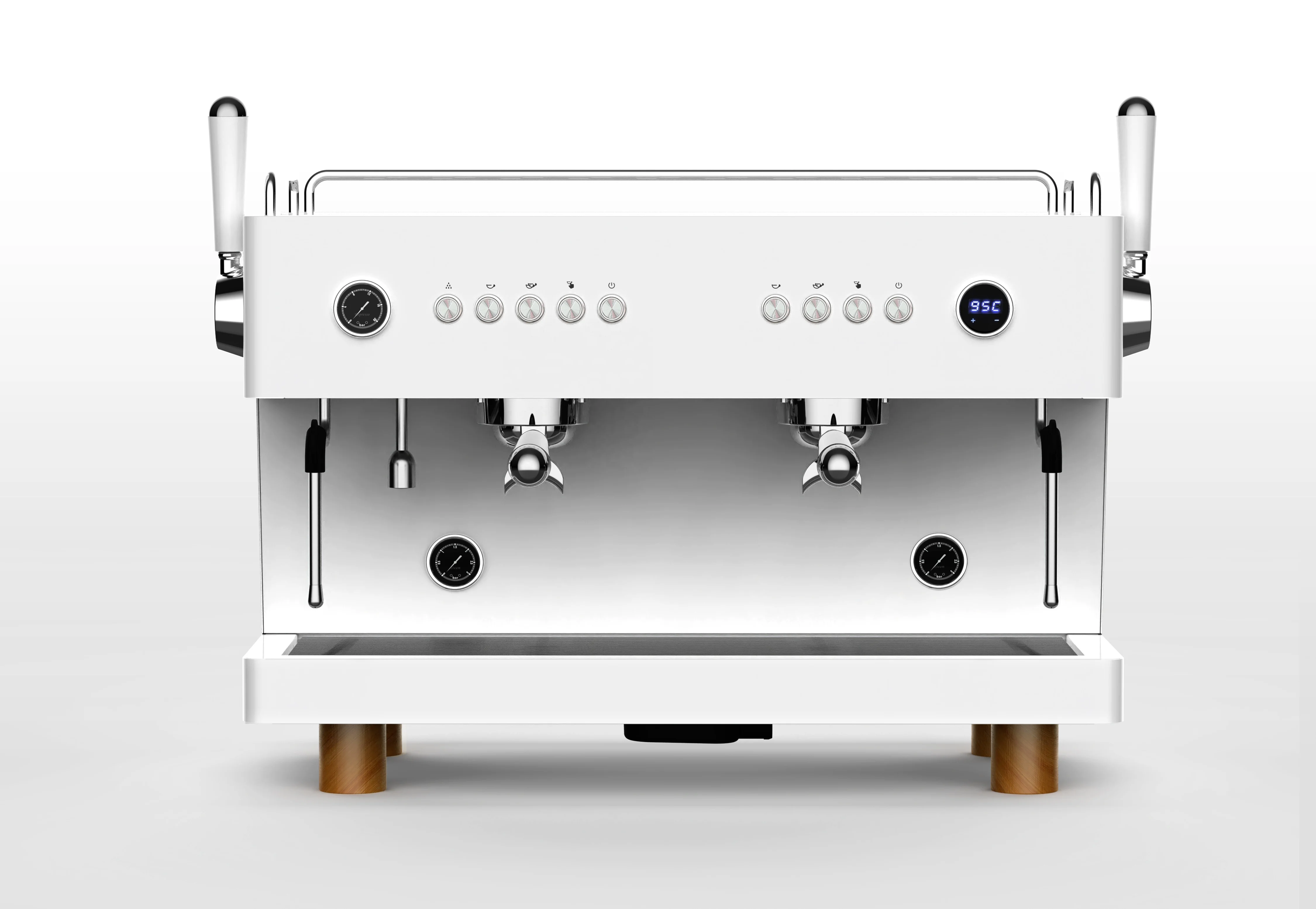 NEW- Corrima 9 bar Double Group Multi Boiler  Espresso Machine Commercial Coffee Maker CRM3243