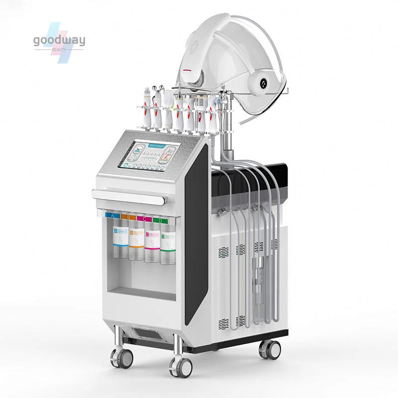 Goodway Hydra H2o2 Oxygen Peel Facial Machine Oxygen Facial Dome Mask Hydrofaci Hydro Microdermabrasion Hydrafaci Machine