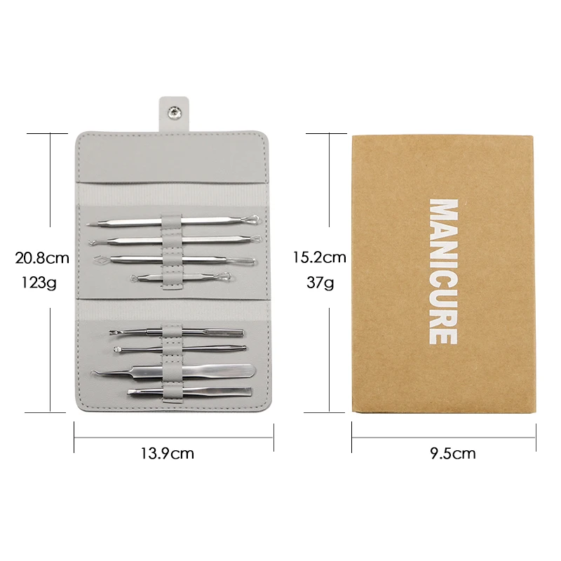 8 Pcs  Acne Needle Set - Pimple Popper Tool Kit Acne Blackhead Removal Needles Pimple Popping Kit Acne Removal Tool Set