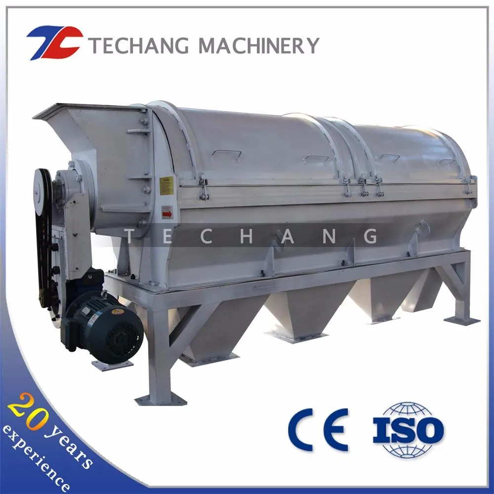 Sand vibrating screen separator/Roller Screen/Sawdust screening machine