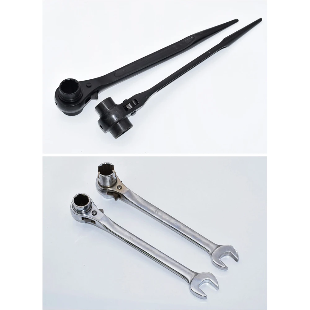 Высокое качество метрические Двойные головки регулируемый эшафот Поджер ключ, дюймовый стандарт