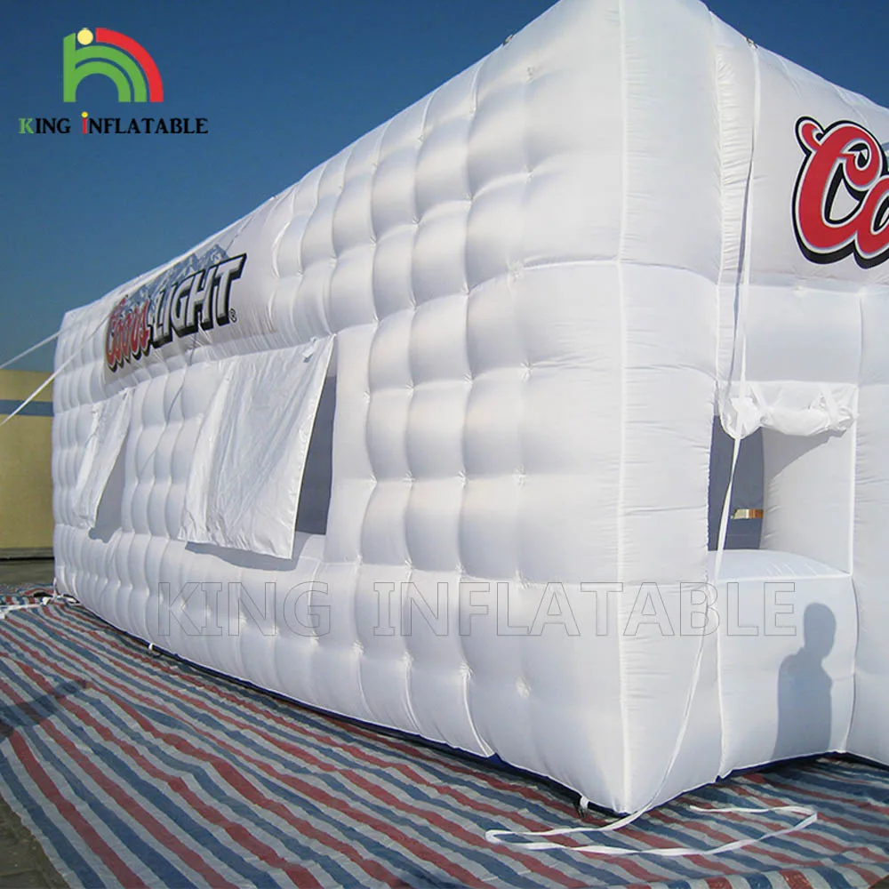 Large Inflatable Cubes Tent Warehouse Marquee For Wedding Party Event Advertising Exhibition