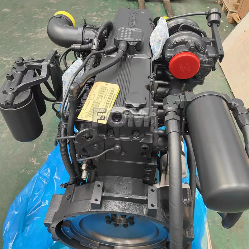 FOMI New  Excavator Parts QSC8.3 Diesel Engine Motor 6D114E-3 6D114-3 Engine Assembly For Cummins QSC8.3 Engine