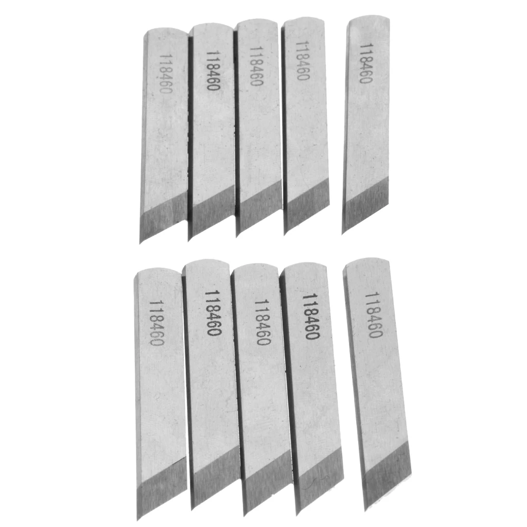 
10set 118-45609 Upper Knife 118-46003 Lower Knife Tungsten Steel OVERLOCK KNIVES USED FOR Juki INDUSTRIAL SEWING MACHINE 
