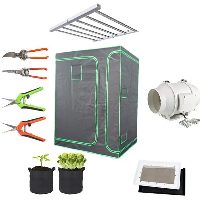 Гидропоники 2x3 3x4 4x5 футов крытый растут палатки 2 в