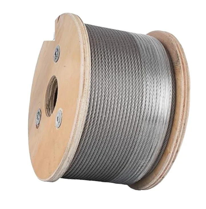 1mm 1.5mm 2mm 3mm 4mm 5mm 6mm 7mm 8mm 9mm 10mm AISI SUS 304 316 stainless steel wire rope