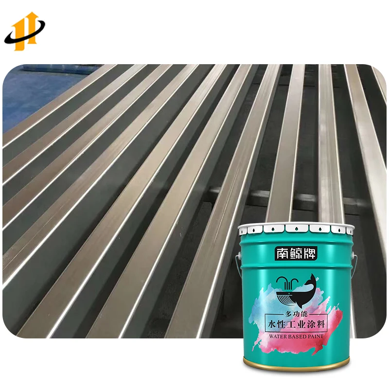 Water-based acrylic metal anti-rust paint for steel structure