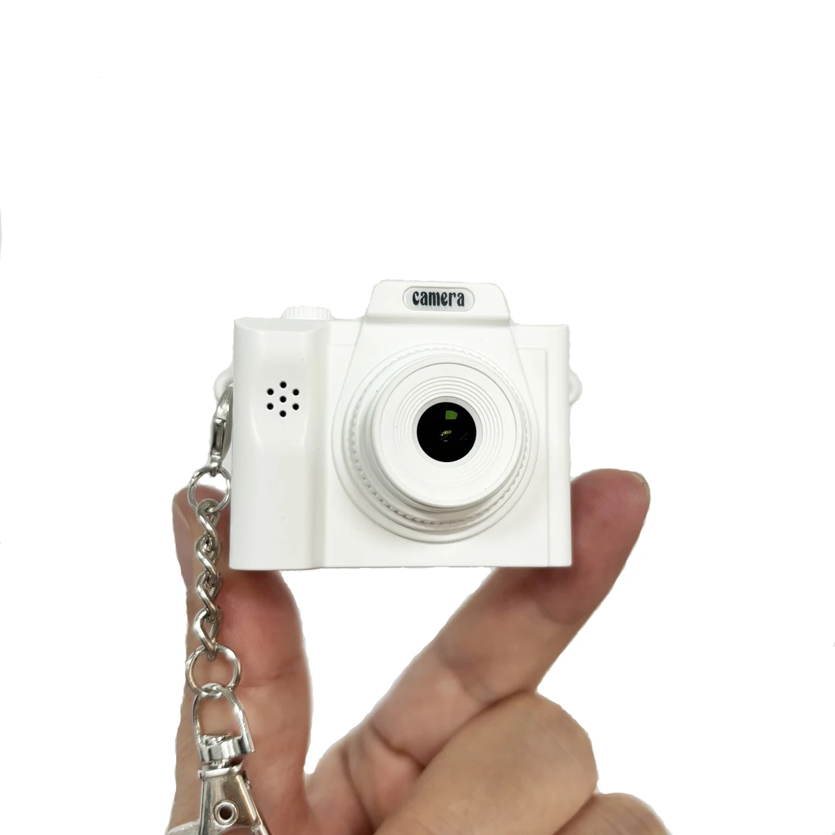 Small Creative Electronic Gadget Retro Digital Video Camera 1080p Take Photos Camcorder With Keychain