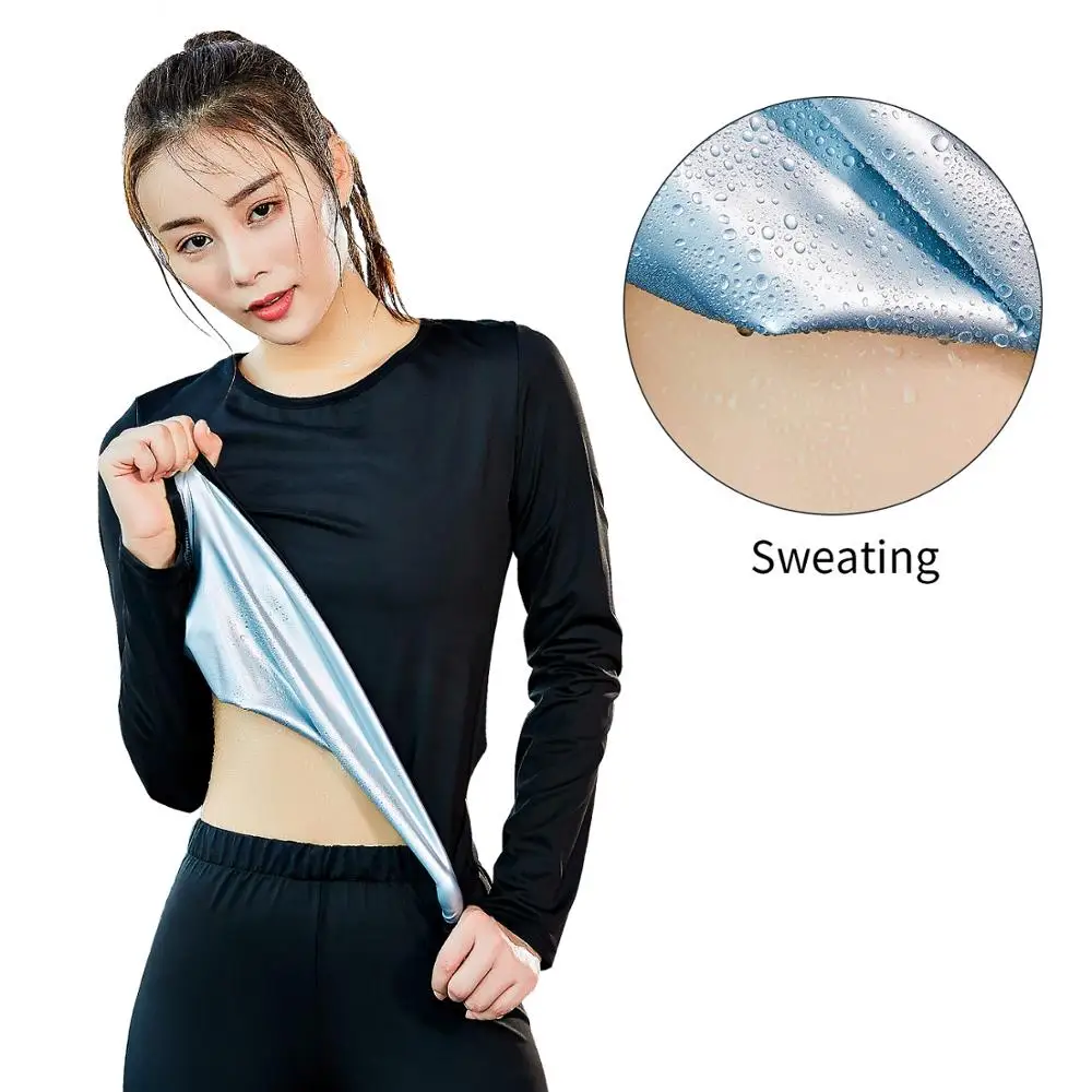 Супер эластичная Неопреновая сауна Flygaga для похудения потеря веса с высокой талией спортивные брюки для женщин