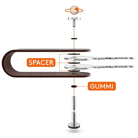 
mens genuine leather key wallet gift set custom logo key organizer holder 