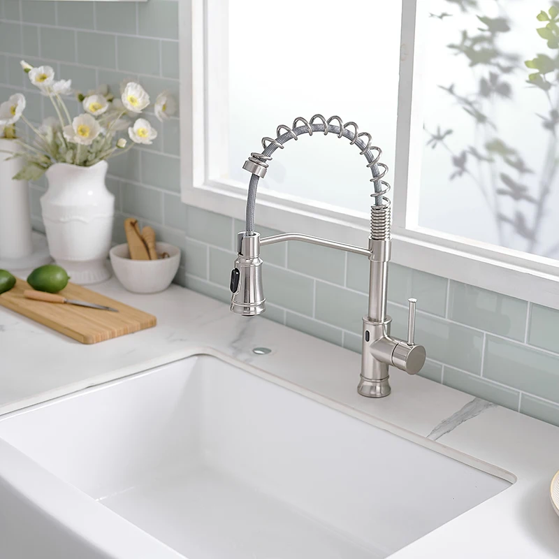 Infrared Water Saving Device Kitchen Nozzle Tap Smart Faucet Sensor