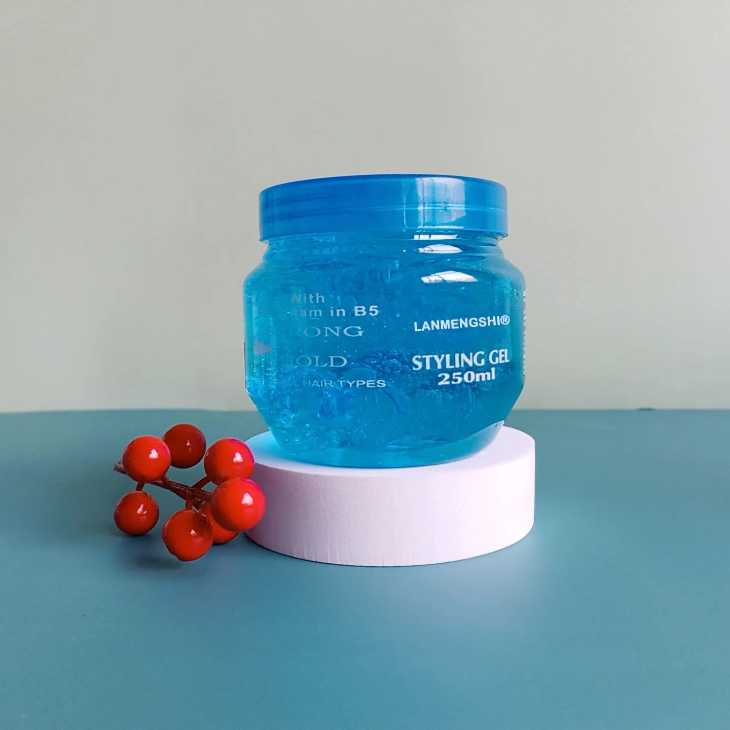 OEM/ODM  Hair Gel  Jam Extra Hold Private Label Twist Lock Gel Shine Hair Styling Gel Wholesale Neat Braid Conditioning Shining