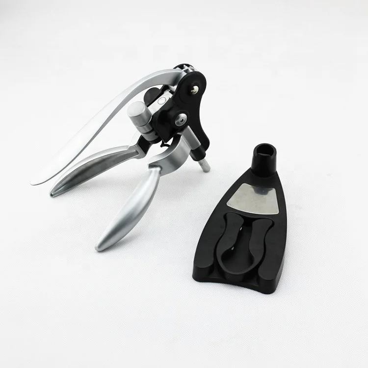 Винтовой штопор открывалка для вина набор с ножом фольги и дополнительной спиралью