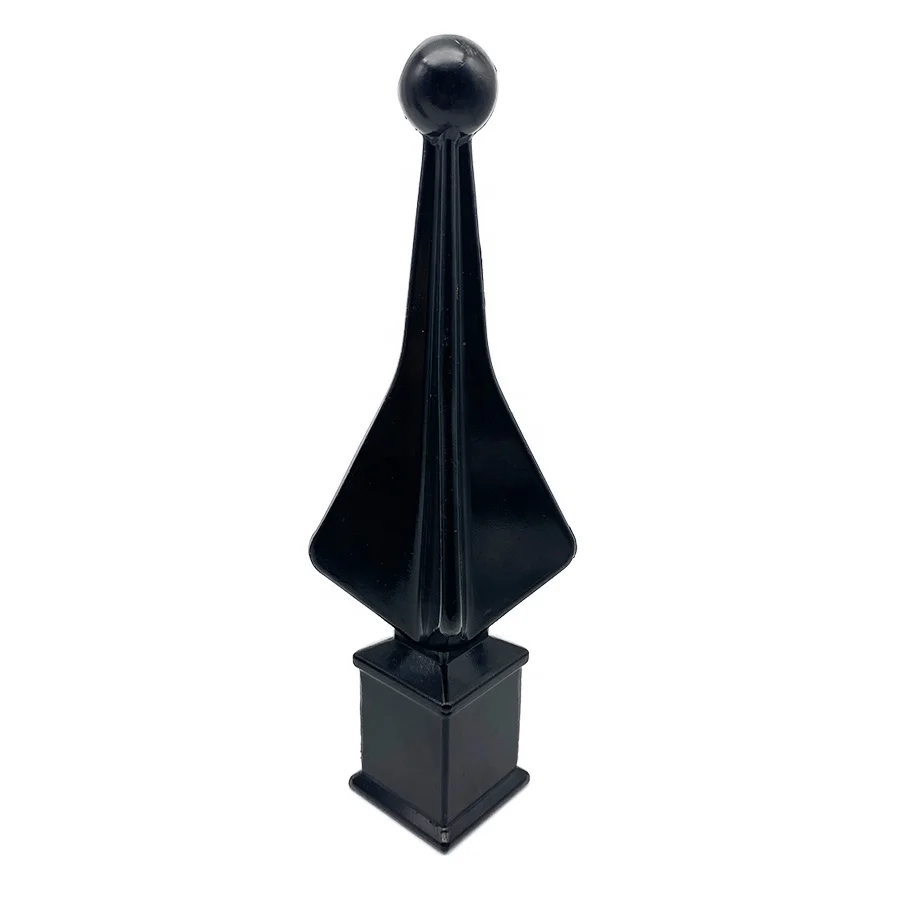 Celia new design and easy fit of cast aluminum 1 inch four-leaf spear tip