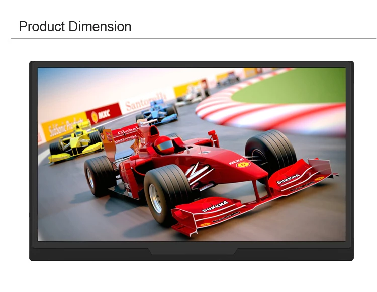 Ebay top selling 15.6 Inch IPS  1920*1080P Display Portable Monitor Compatible with TV BOX Smart phone Laptop Computer