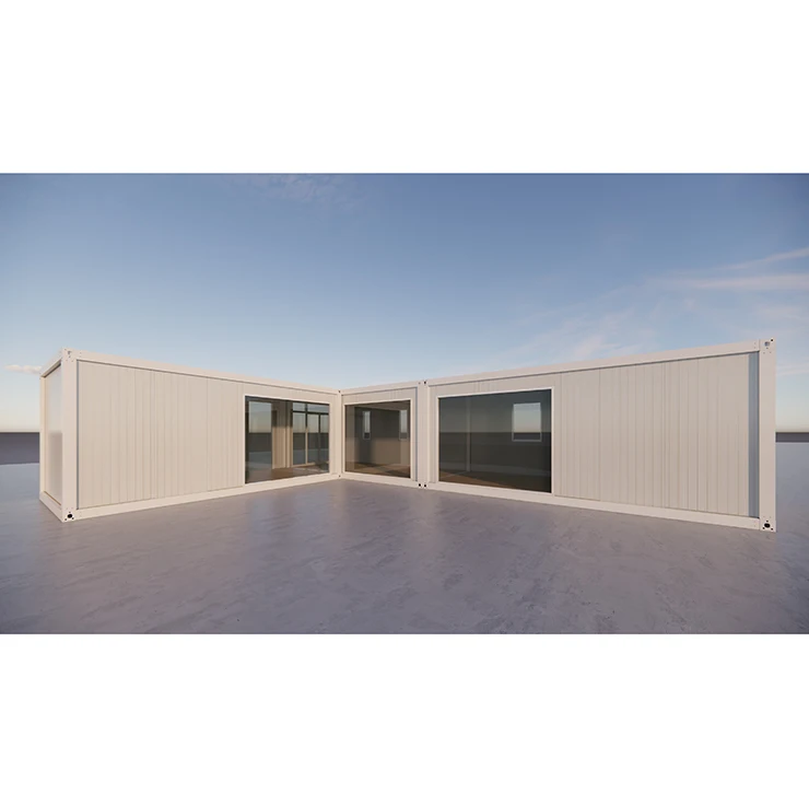 factory customized modern luxury fabricated living villa container house portable prefabricated prefab home office with toilet