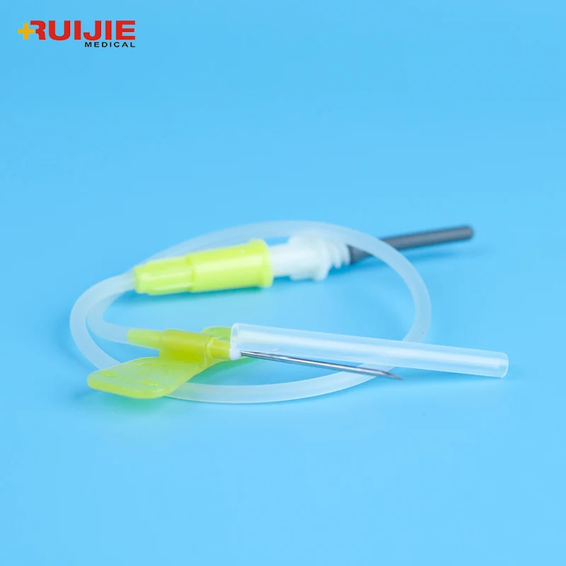 Набор медицинских венозных звездочек для кожи головы 21 г 23 игла-бабочка забора крови