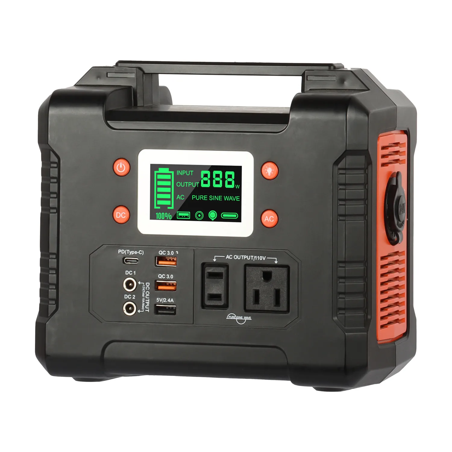 110V 220V  81000mAh 380wh powers station solar electric power generator for home use and outdoor camping portable power backup