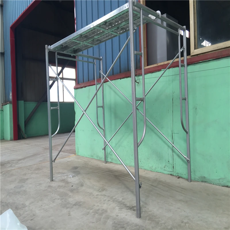 Hole Set Of Scaffolding System Steel Structure Door Frame Scaffolding