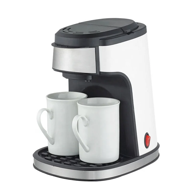 2 cups Drip Coffee Maker Home and Office Coffee Machine 240ml Portable Coffee maker