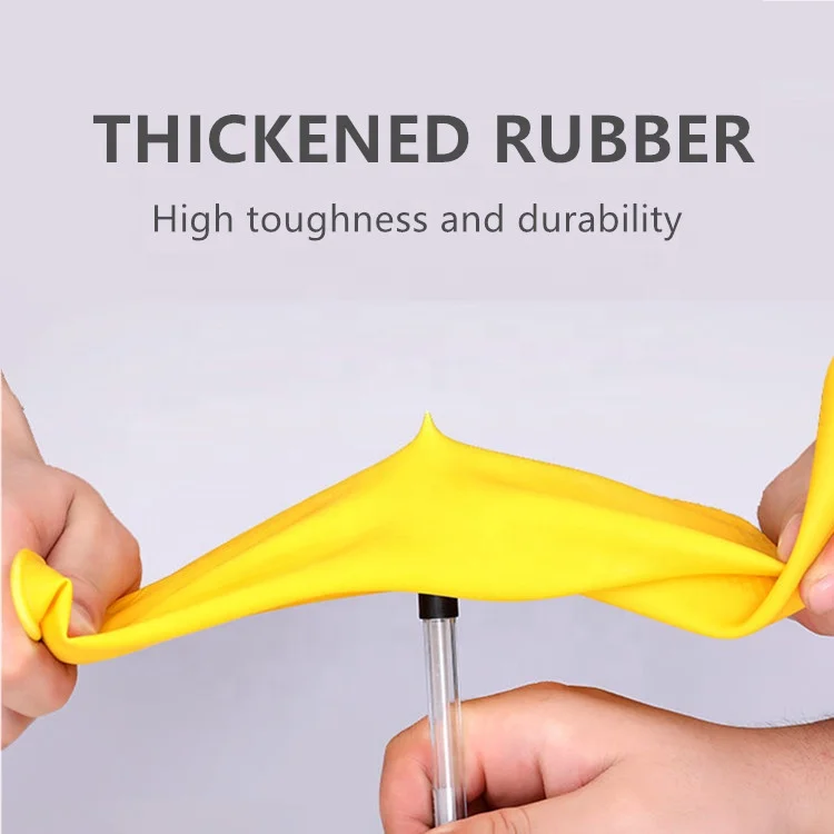 Wholesale guantes de latex waterproof household cleaning gloves