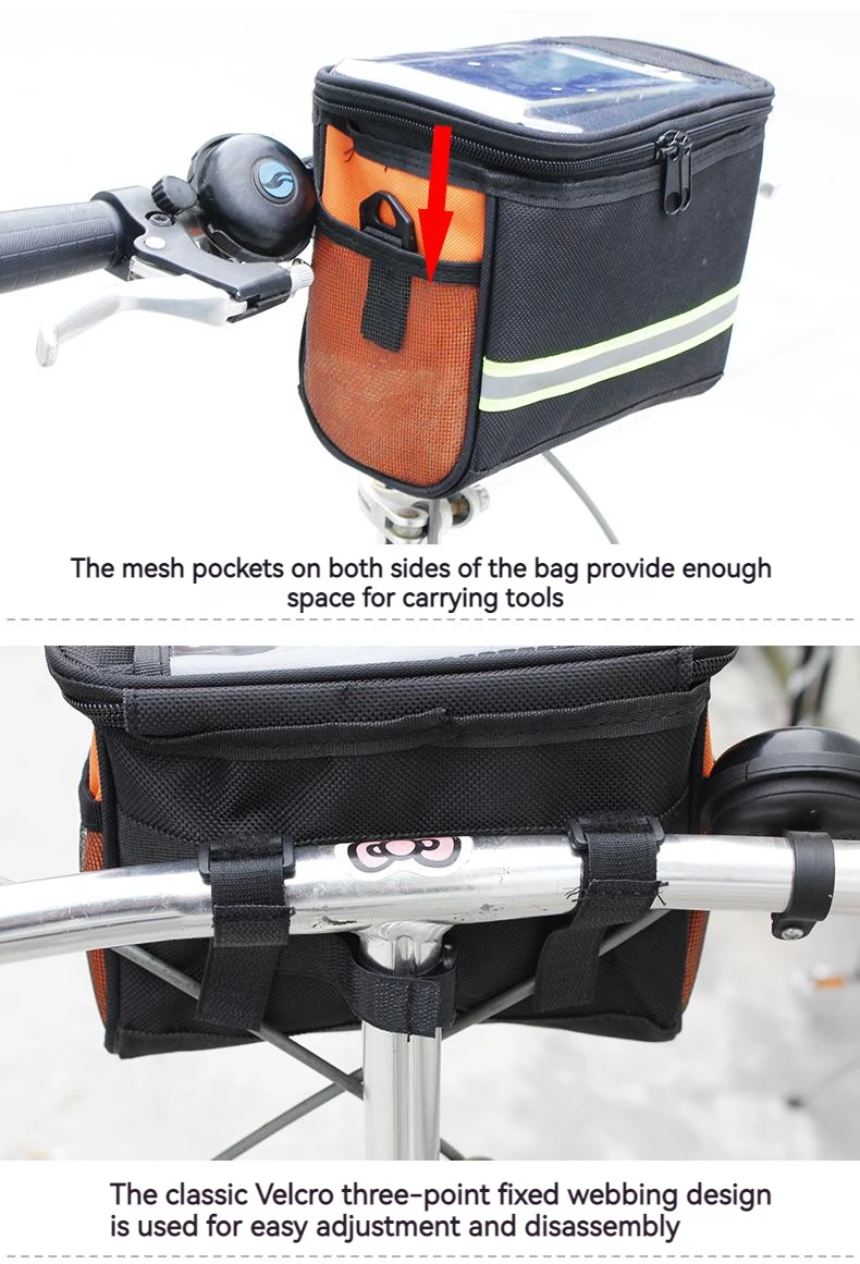 Bike Seat Cargo Trunk Bag Organizer Bicycle Rack Rear Carrier Bicycle basket for bike Large Capacity