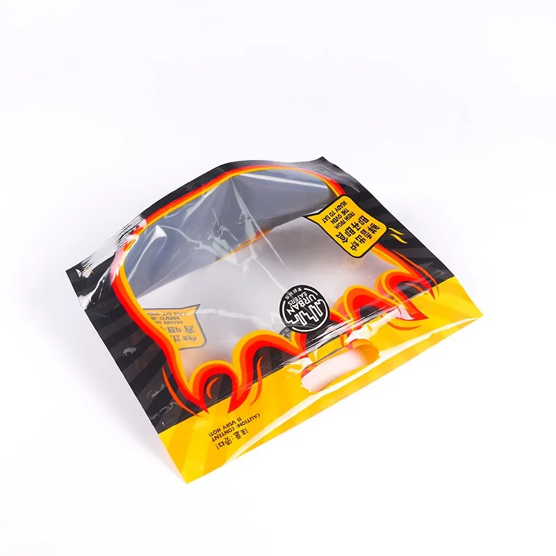 Whole Frozen PE Chicken Packaging Stand Up Ziplock Pouch For Hot Chicken Packaging Bag