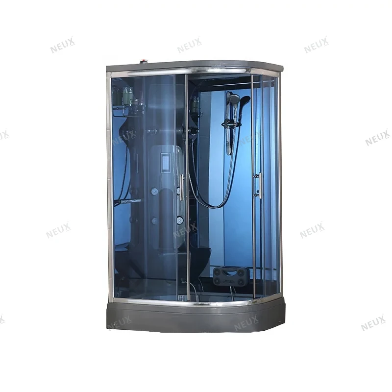 Bathroom Aluminum Frame Glass Door Whirlpool Massage Combination Steam Bath Shower Room
