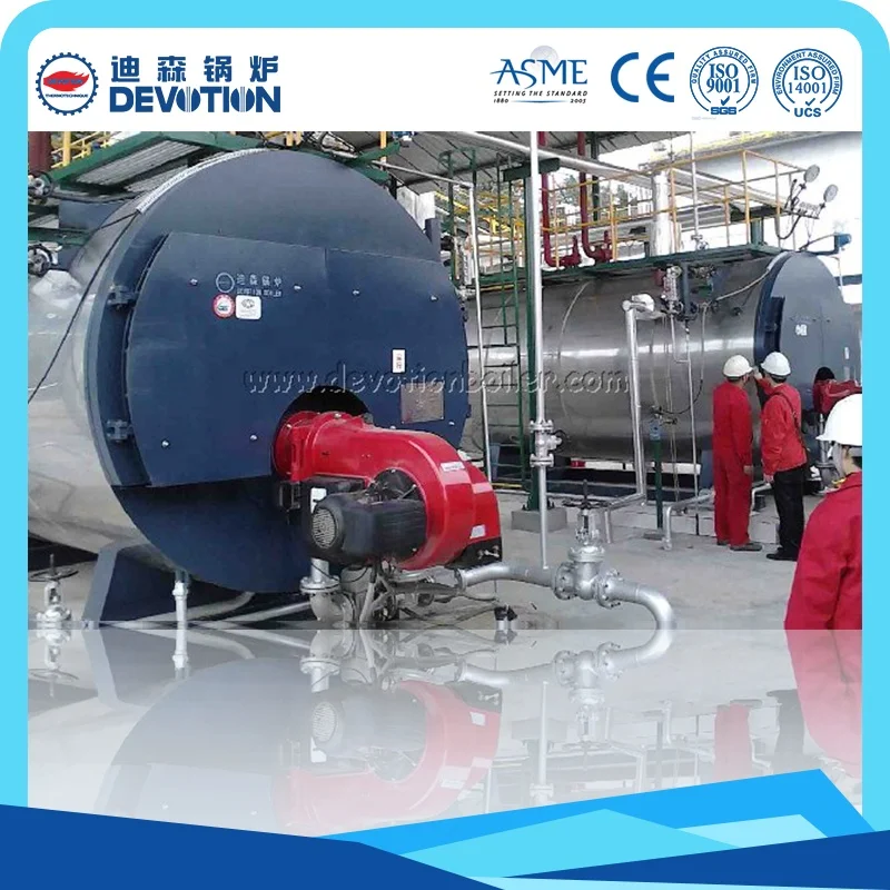 Second Hand Good Quality Special Steel Plate 10 Ton WNS Gas Oil Coal Fired Steam Boiler for Food Industry