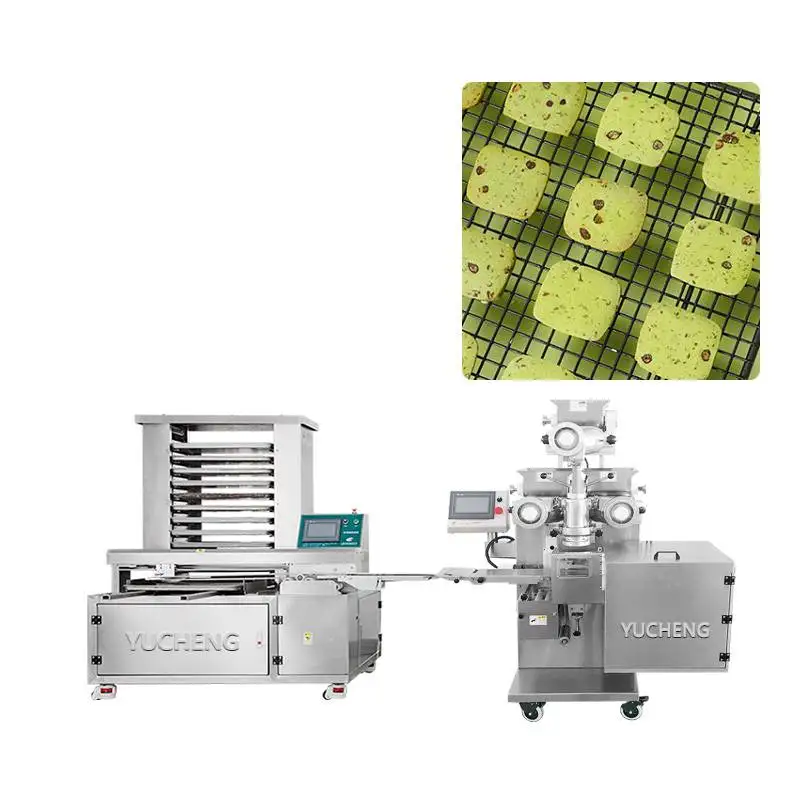 Ice Box Cookies Encrusting Machine Provided 2080 1 Set Fast Food Restaurant Equipment Kibbeh Making Machine for Restaurant 33KW