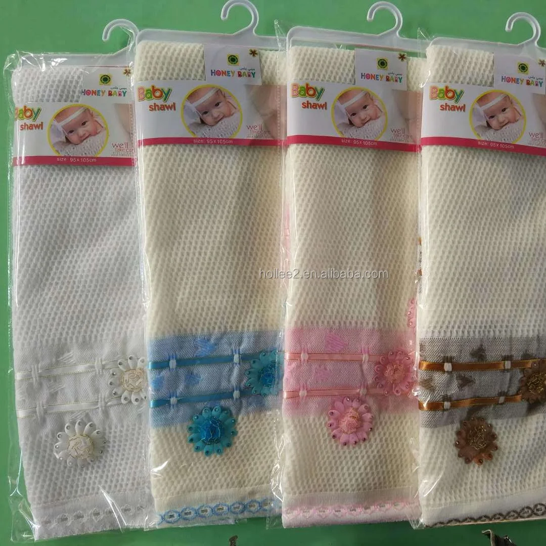 BC10763A baby shawl  baby shawl blanket disposable baby blanket