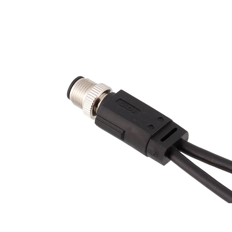 M12 circular connector PVC PUR cable waterproof IP67  distributor Bus adapter Y-Splitter sensor M12 Y shape plug connector