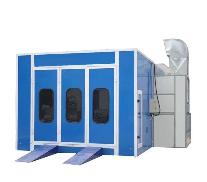 Electric/ Diesel heating Car Spray Booth  7m*4m*3.2m Gas heating paint room Car paint booth Car baking Oven