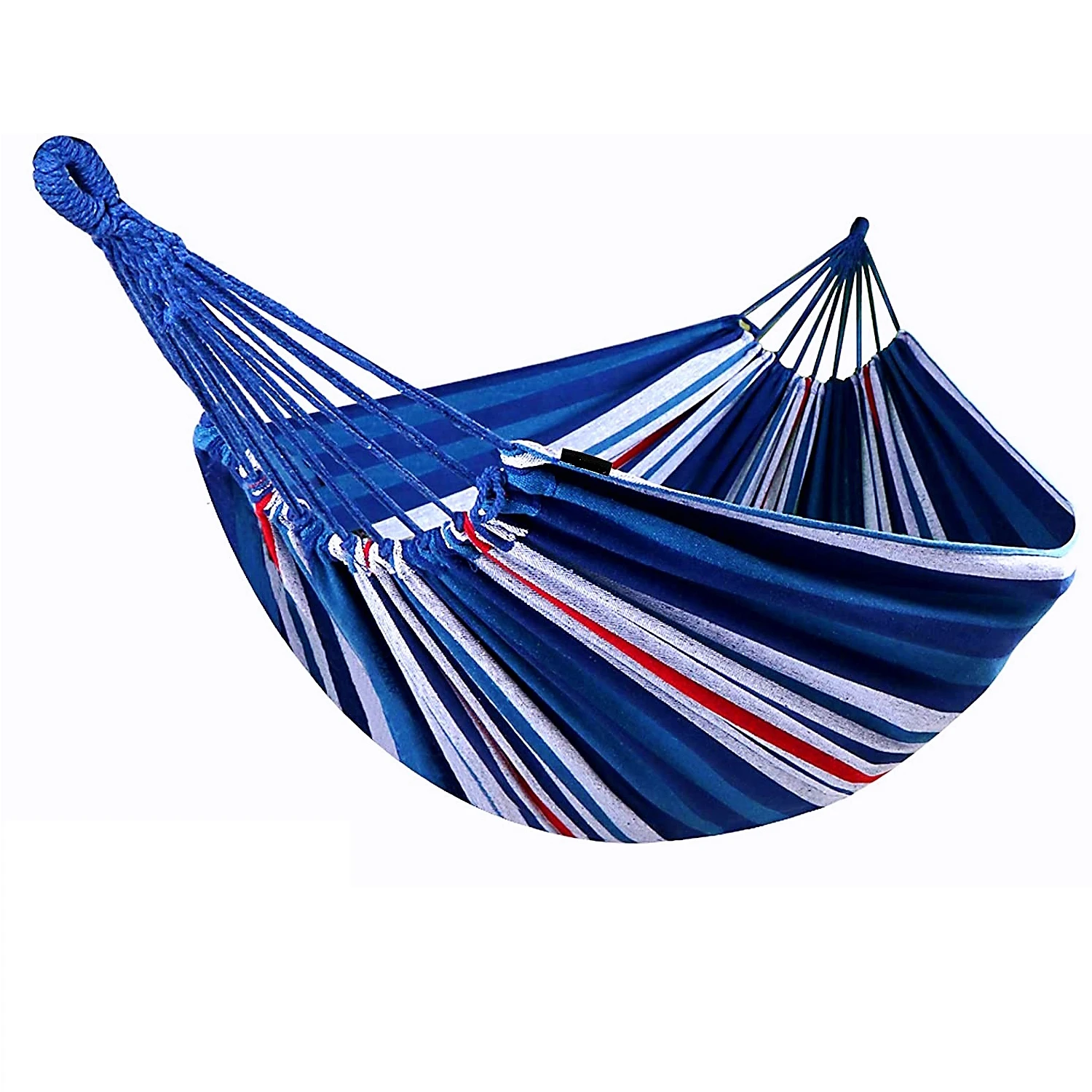 Портативный 2 человека открытый парашют гамак качели кемпинг хлопок холст гамаки