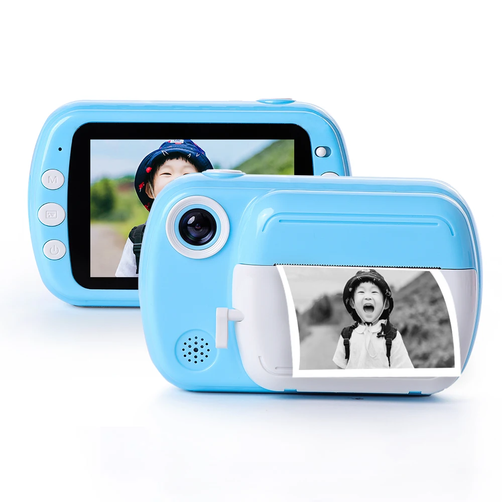  2020 фото игрушечная камера 1080p принтер мини видеокамера для детей цифровая детская