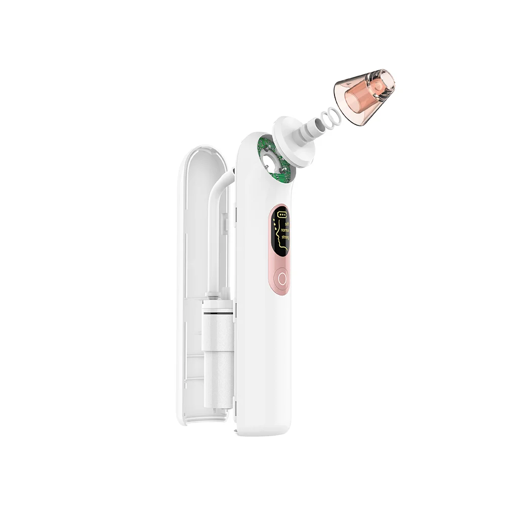 
2020 New Design Portable Face Cleaner Digital Blackhead Instrument 