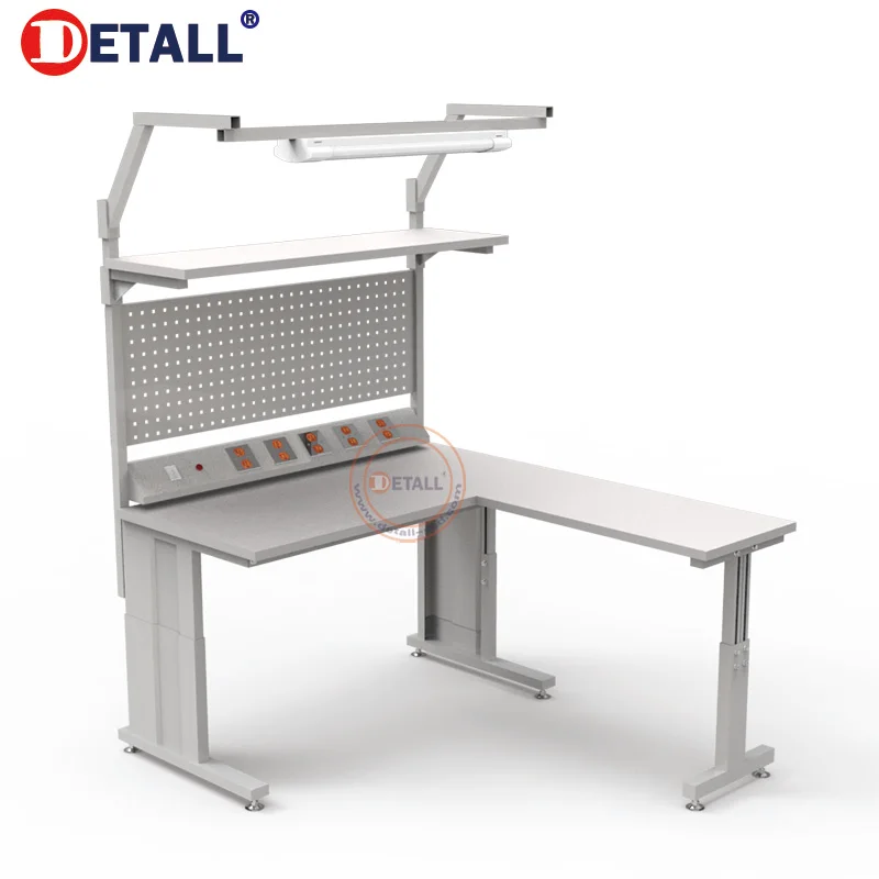 Рабочий стол Detall lab с деревянным столом для инженерной лаборатории