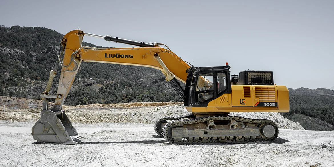 China Factory Mining Excavator 950E 50Ton Crawler Mining Excavator Cummins Engine on Sale