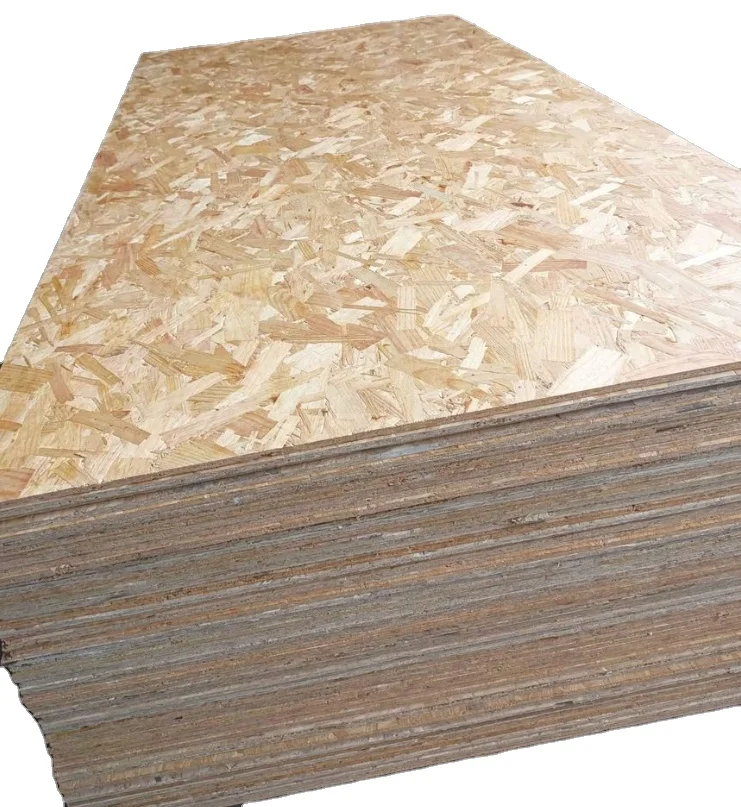 wholesale cheap osb plate plywood 4x8 sheet sandwich panel board 9mm 18mm for building osb house flakeboards